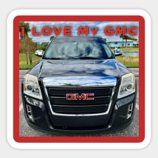 I Love My GMC Sticker